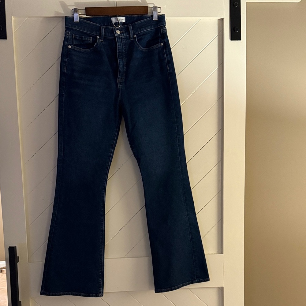 LOFT Slim Flare dark Blue Women's Jeans, SZ 29/8